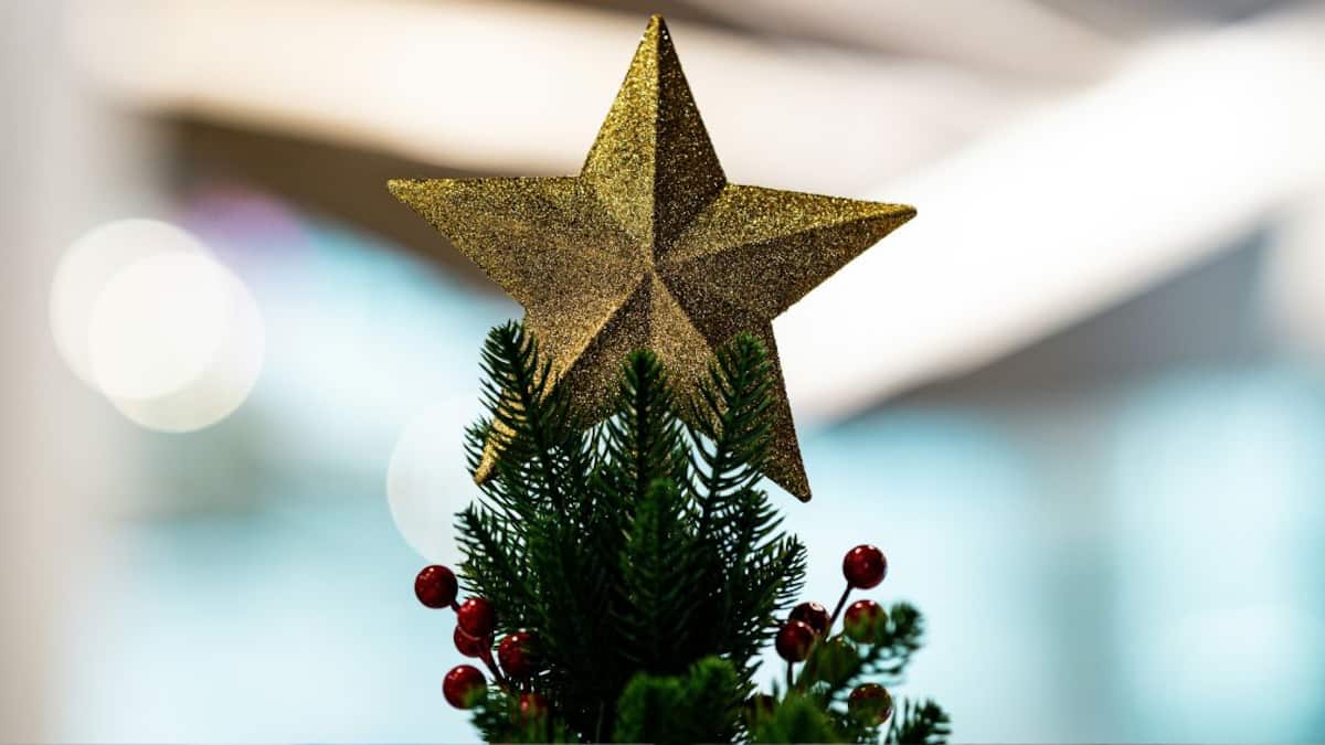 La estrella en la punta del árbol de Navidad tiene un importante significado