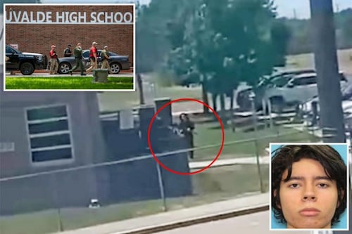 Revelan video: Así fue cómo ingresó a la escuela el autor de tiroteo de Texas