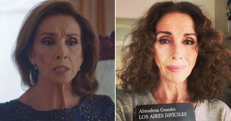 Ana Belén en 'Un cuento perfecto' y en la vida real