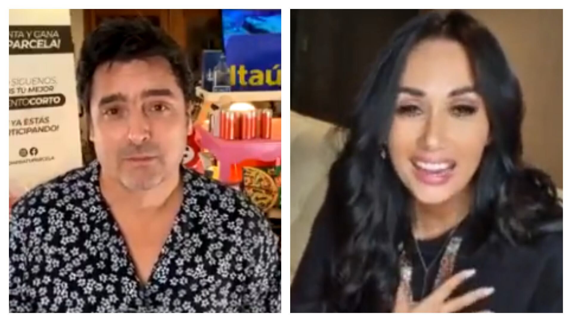 Jorge Zabaleta y Pamela Díaz