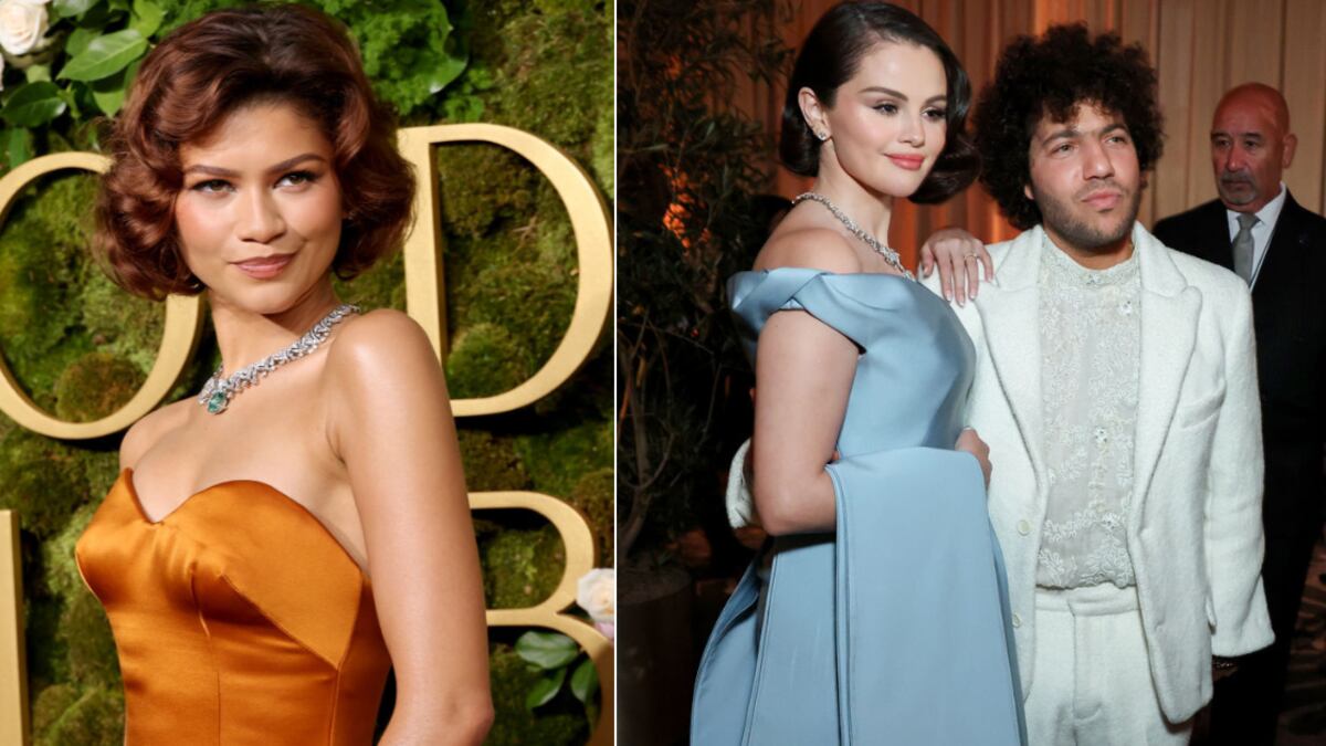 Este gesto de Zendaya a Benny Blanco en los Golden Globes no pasó desapercibido.