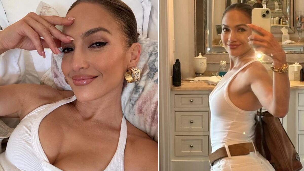Jennifer Lopez presumió lo mucho que han crecido sus gemelos, Emme y Max.