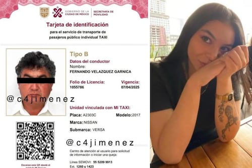 Detienen a Fernando ‘N’, conductor de taxi del que se arrojó Lidia Gabriela