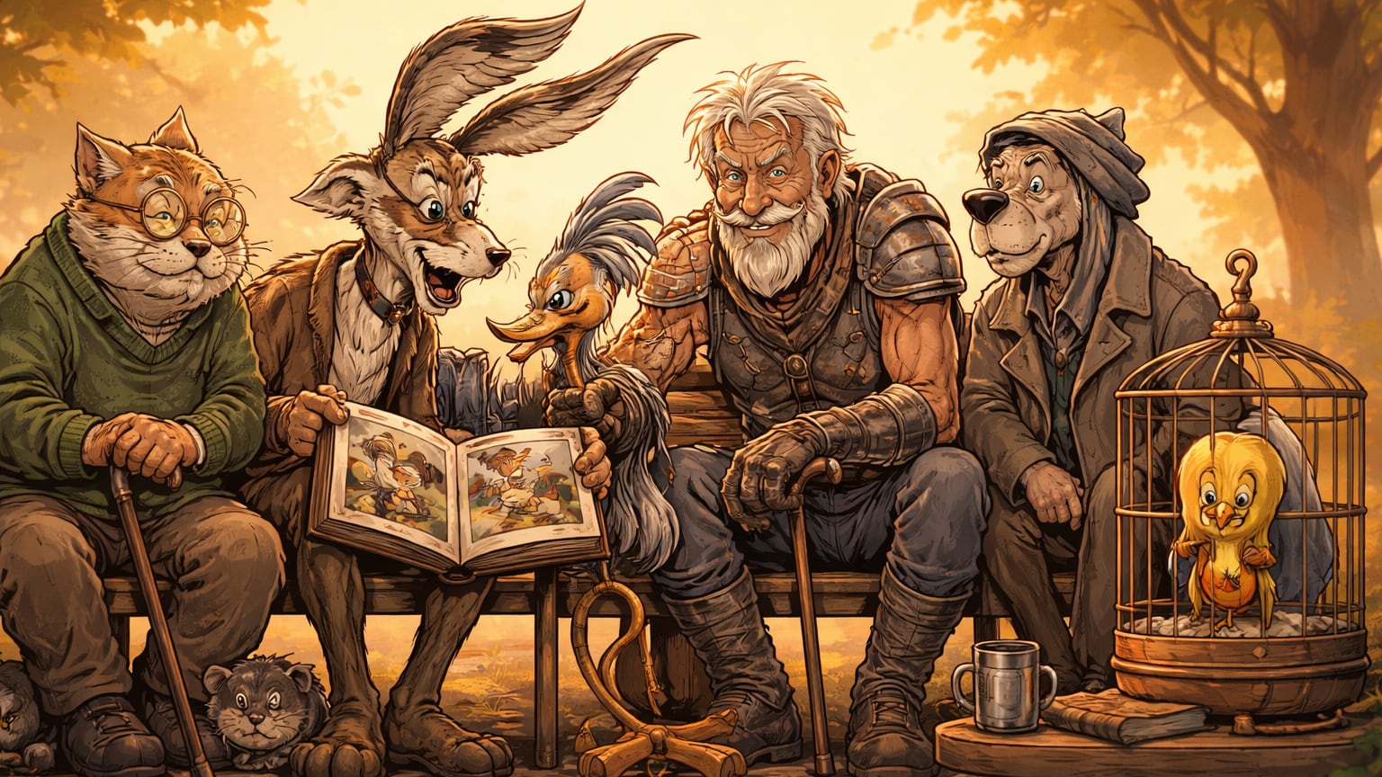 La IA imagina cómo envejecerían las caricaturas que crecieron con nosotros