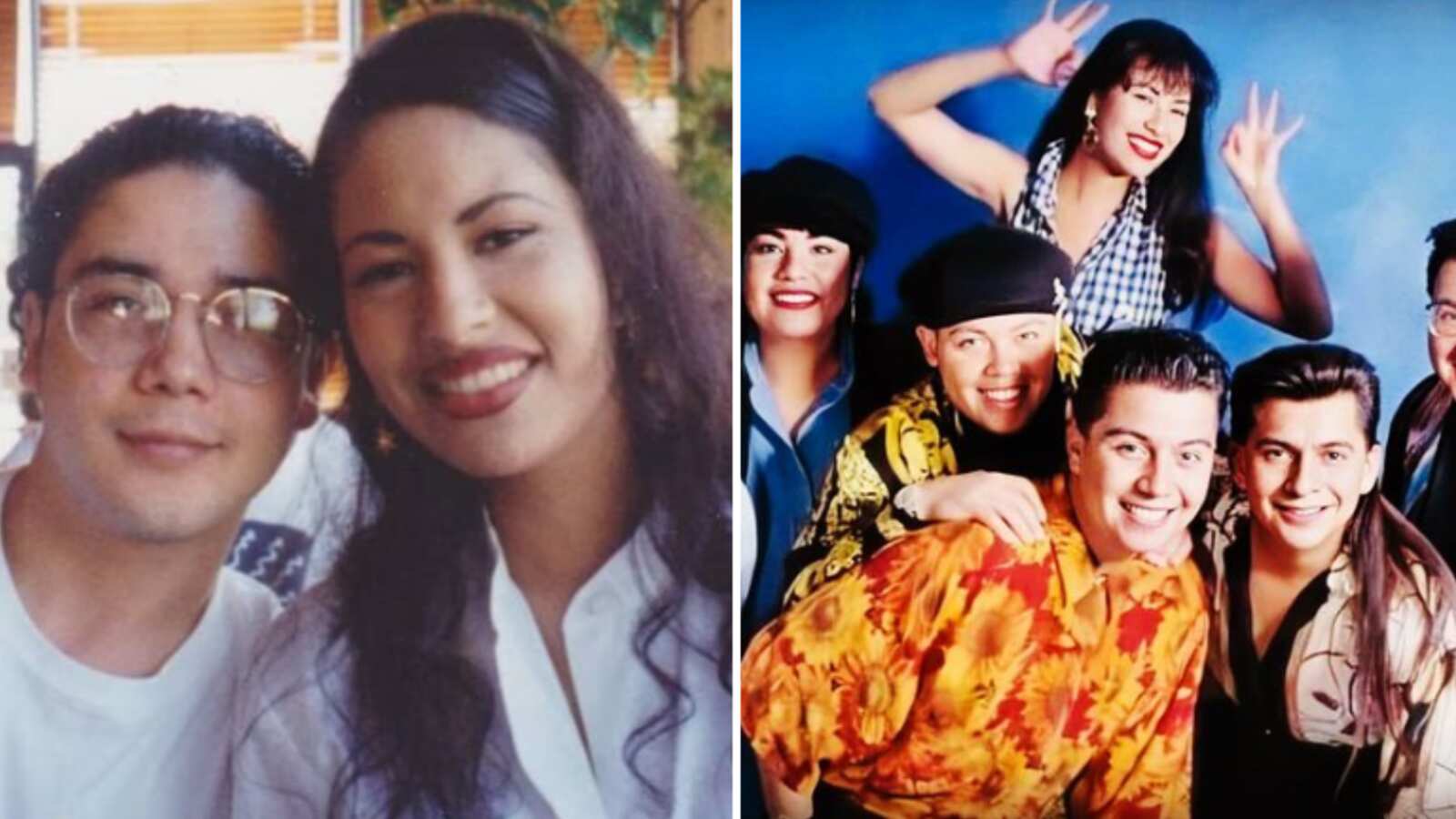 Chris Perez y Selena Quintanilla