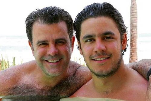 Hijo de Eduardo Capetillo, a sus 25 años, luce idéntico al actor en sus inicios