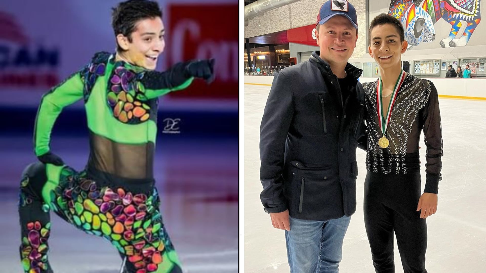 Donovan Carrillo conquistó con rutina de lucha libre