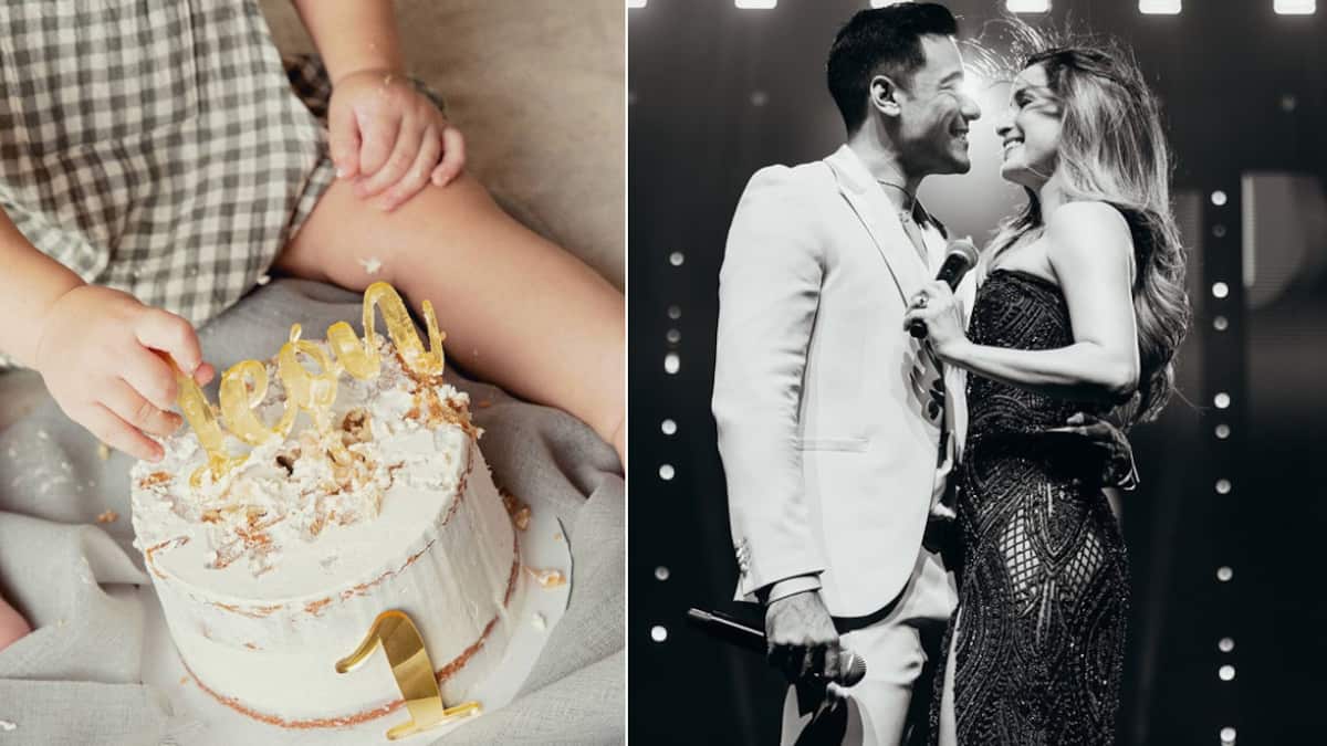 Cynthia Rodríguez y Carlos Rivera celebraron a lo grande el primer cumpleaños de León.