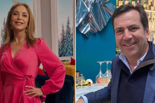 ¡Confirma romance! Laura Flores aparece enamorada y en brazos de famoso conductor y sorprende a todos