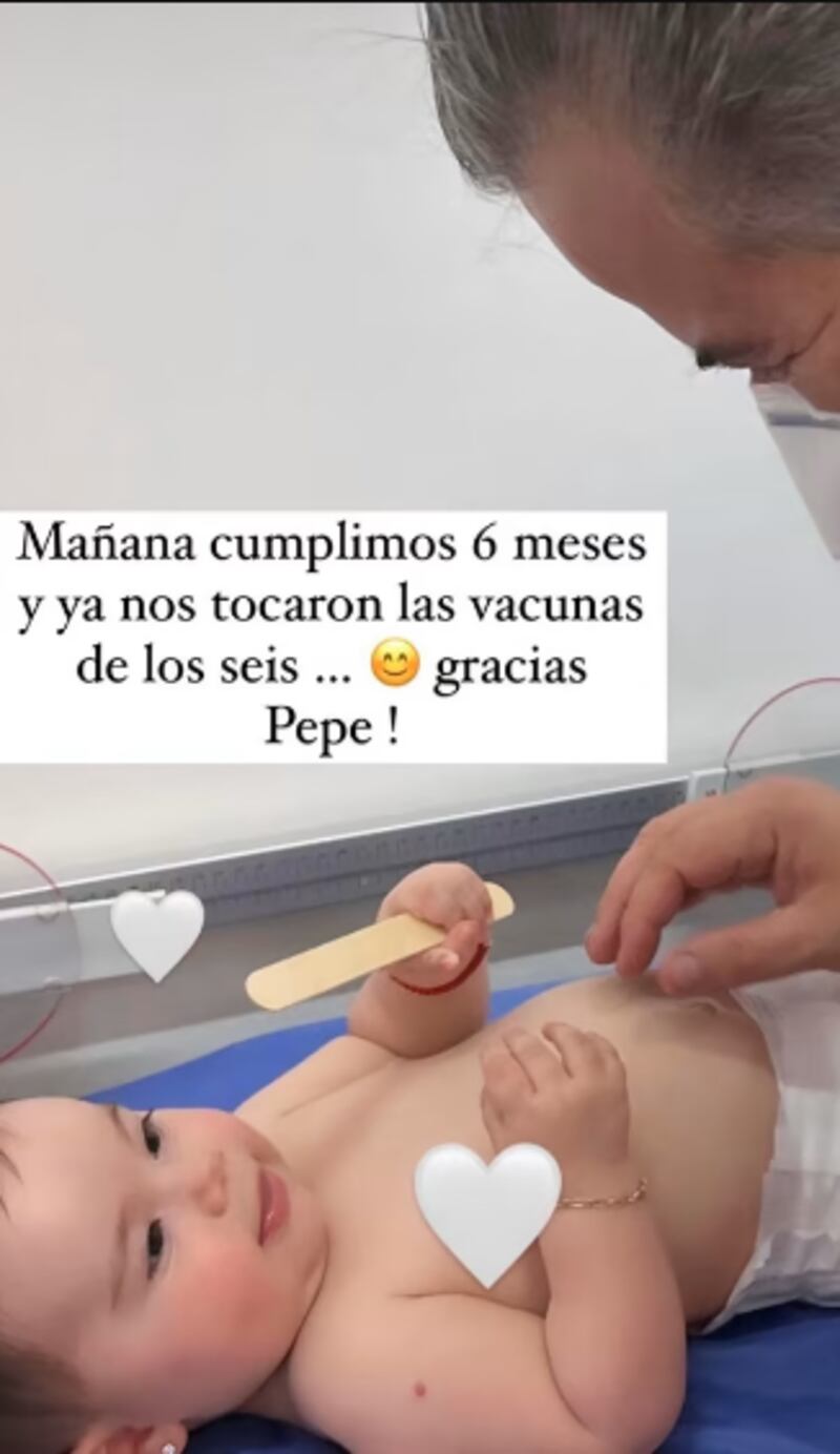 La hija de Ximena Navarrete
