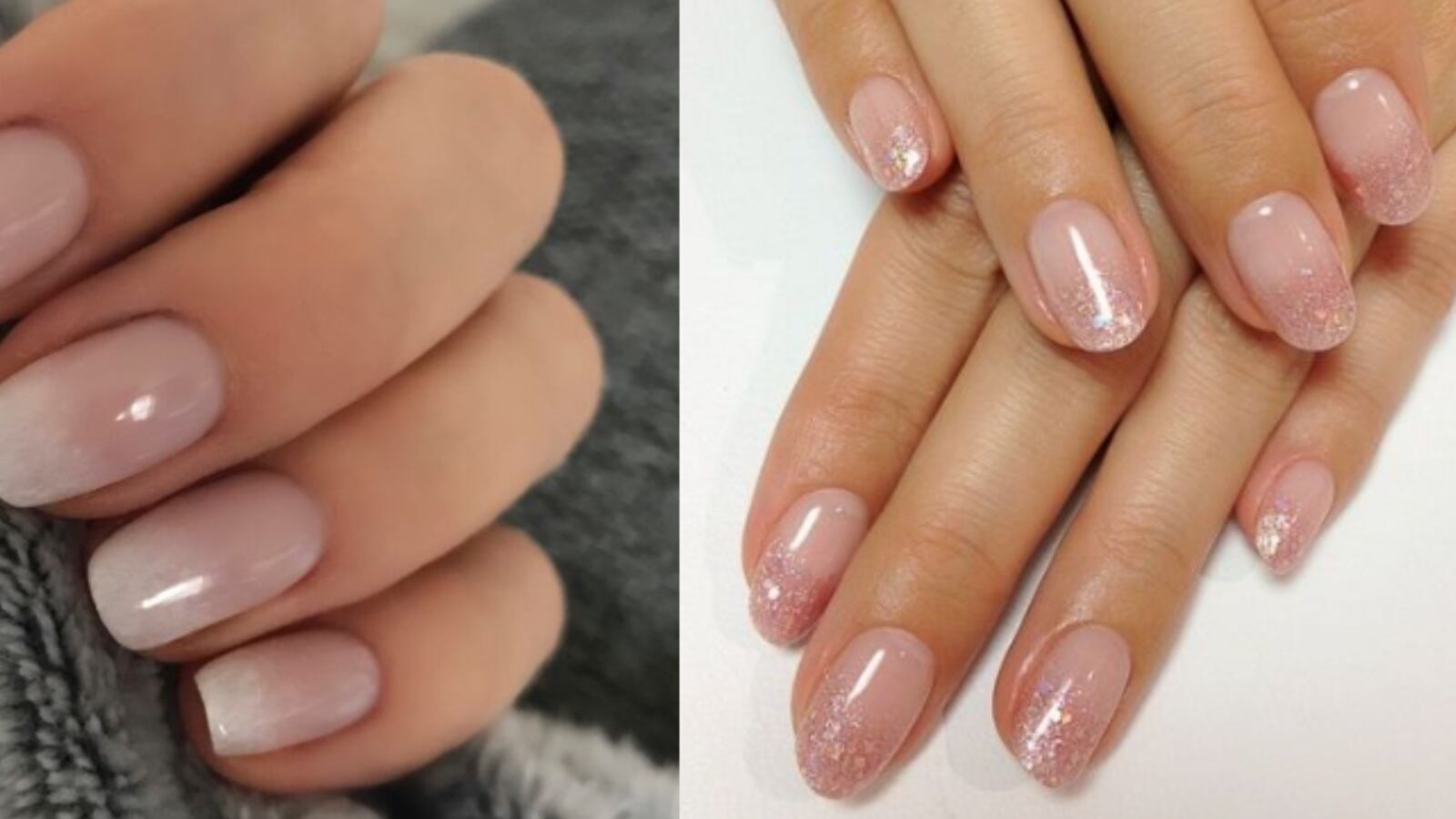 Manicura francesa difuminada