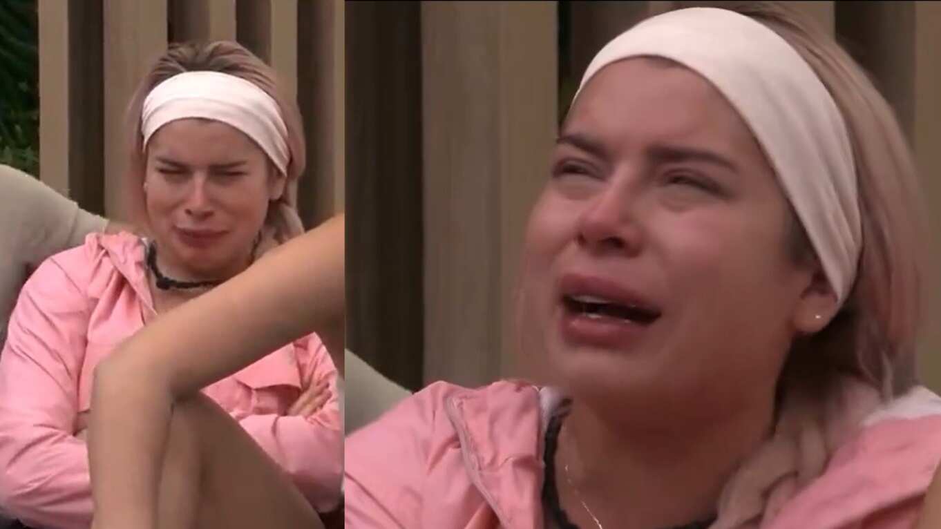 Ornella le arrebató a Sebastián Gutiérrez el título de “lagrima de oro” que le dieron sus compañeros en ‘La Casa de los Famosos’ Colombia