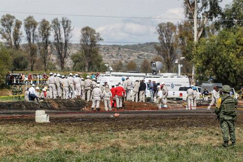Sube a 79 número de muertos por explosión en Hidalgo