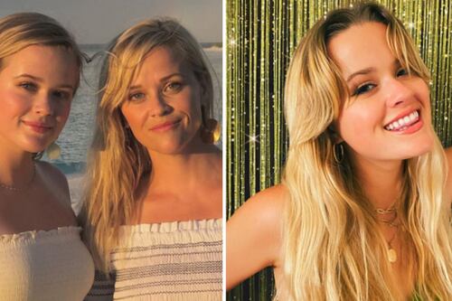 Para diferenciarse de su madre, hija de Reese Witherspoon se desliga y encanta con estilo gótico