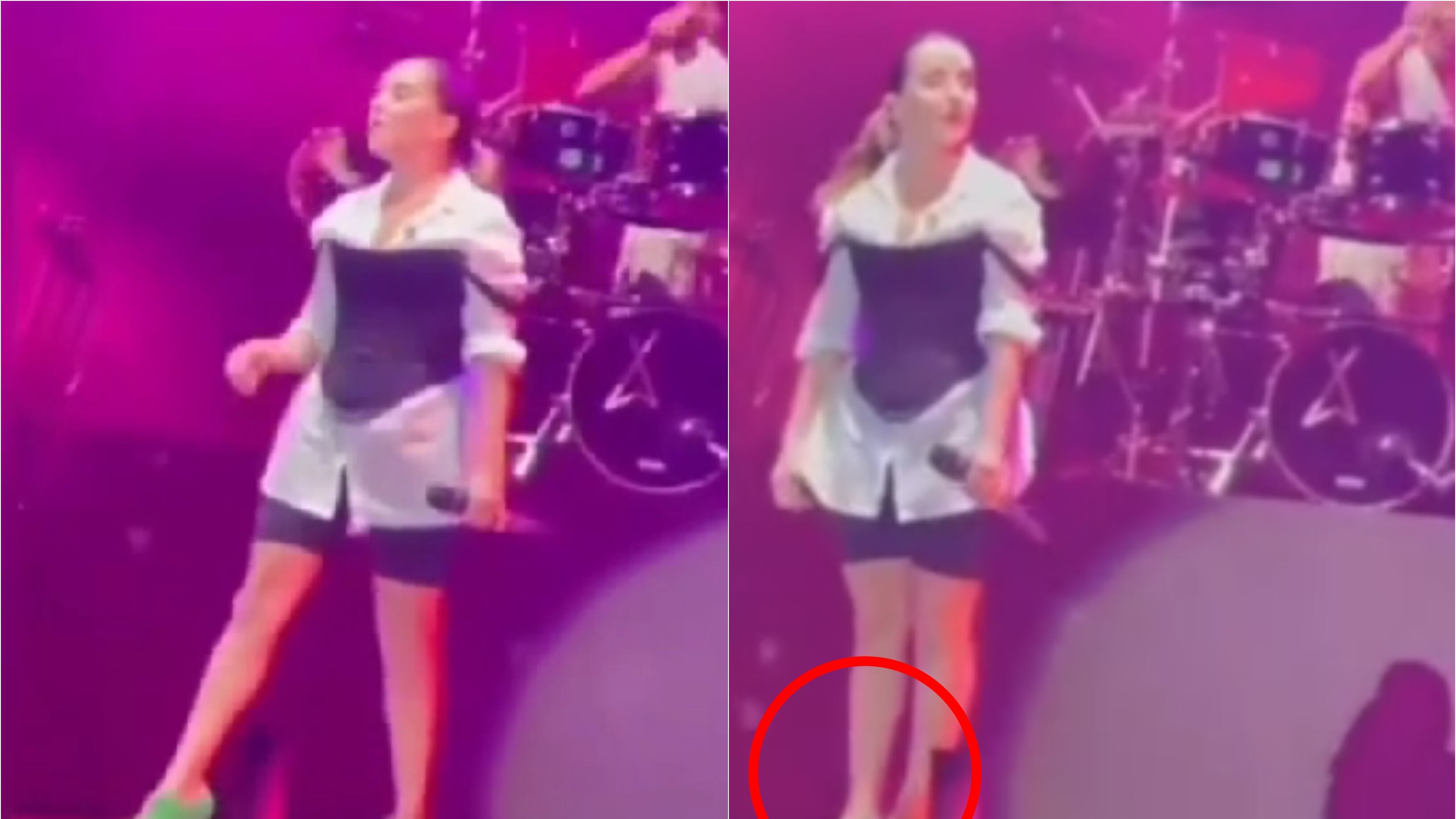 Evaluna volvió a causar controversia con su look