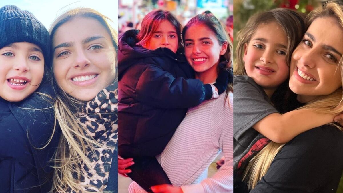 Michelle Renaud y su hijo