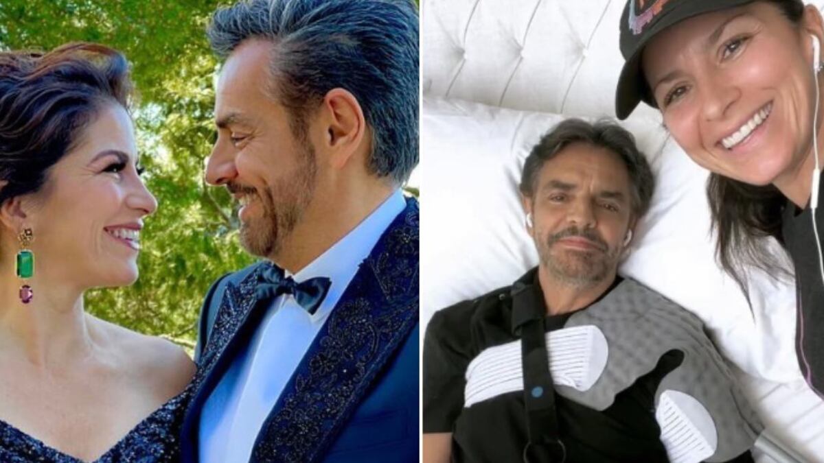 Alessandra Rosaldo, el gran apoyo de Eugenio Derbez tras su operación