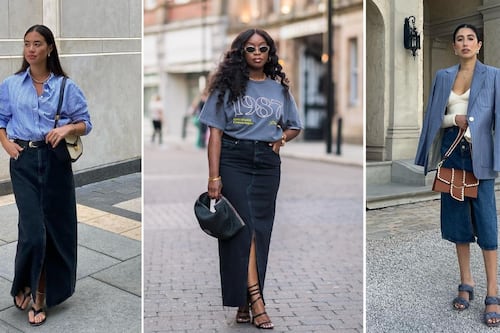 4 nuevas formas de llevar la falda de mezclilla si ya te aburriste de usar jeans este 2026