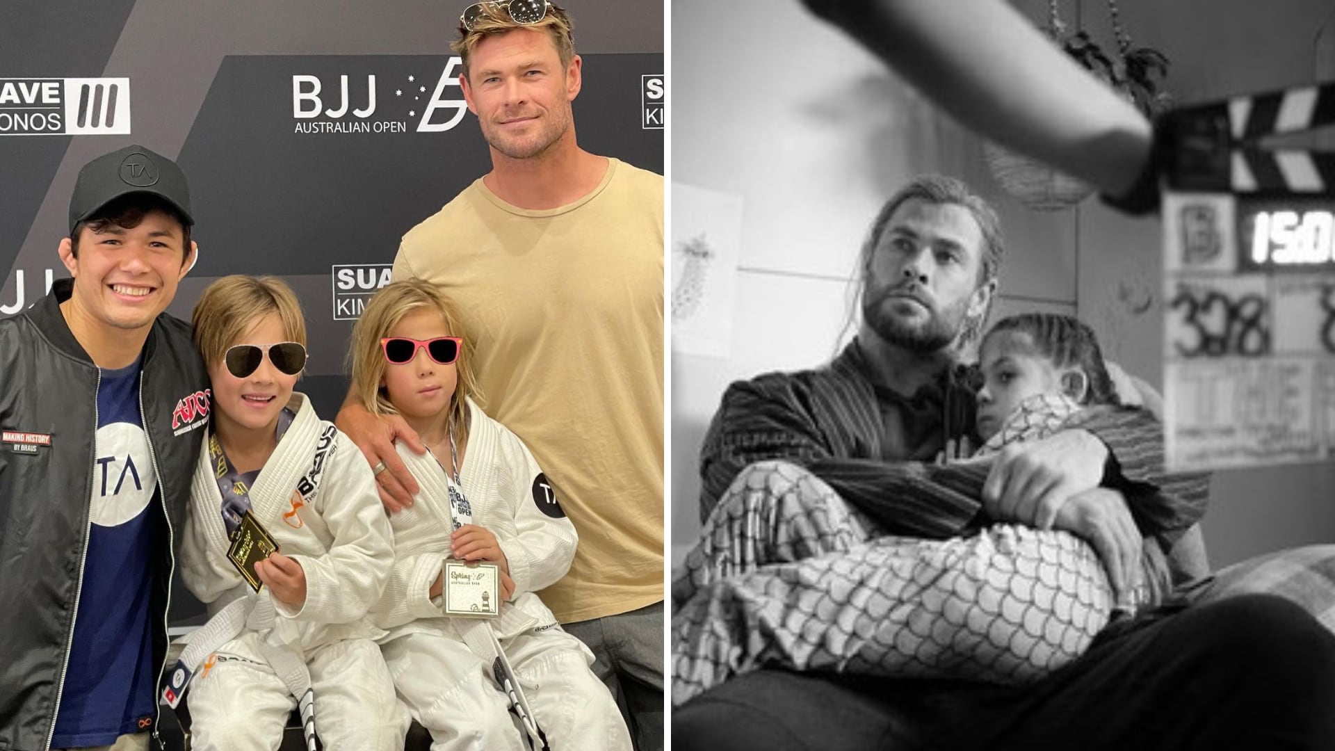 El actor tiene tres hijos con la actriz Elsa Pataky