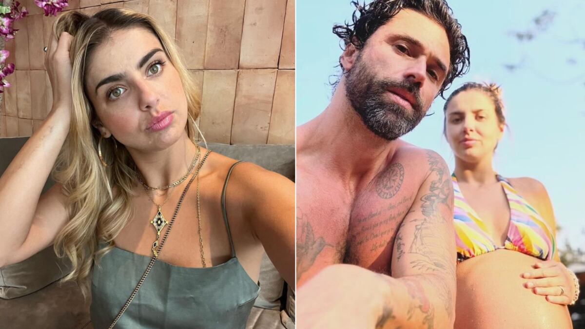 Michelle Renaud reveló la razón por la que se comería la placenta de su hijo.