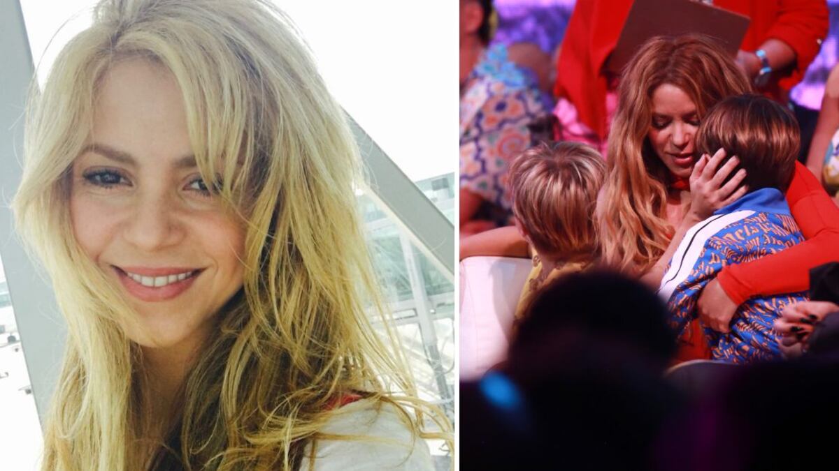 Shakira compartió una fotografía única, mostrando la sorpresa de Sasha al verla en las pantallas de Times Square.