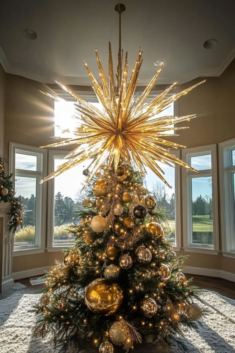Estrella de Navidad en tendencia