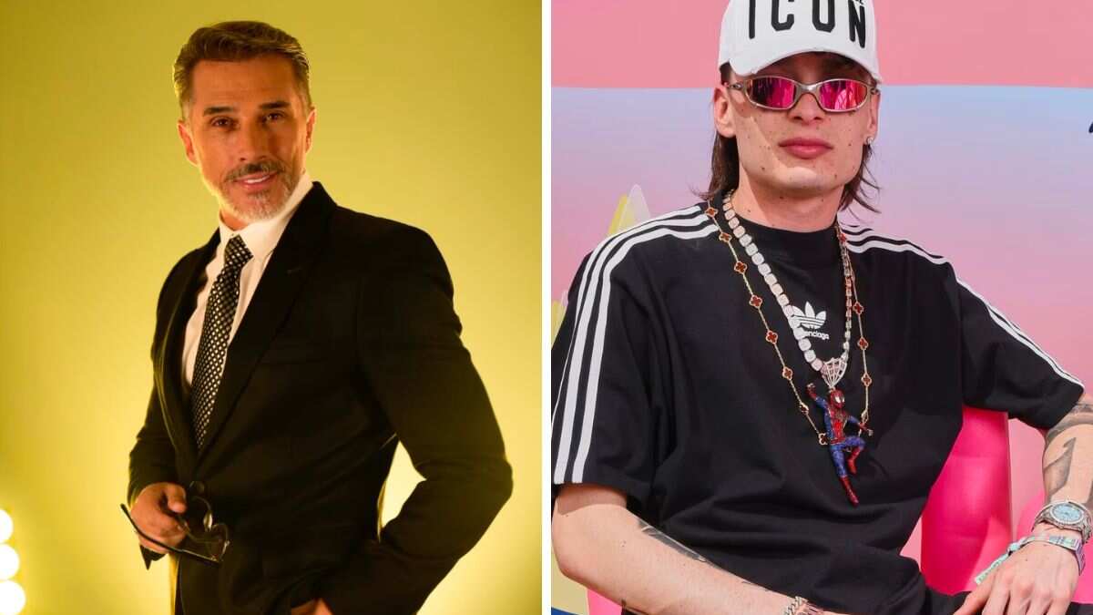 Sergio Mayer conoció la música de Peso Pluma.