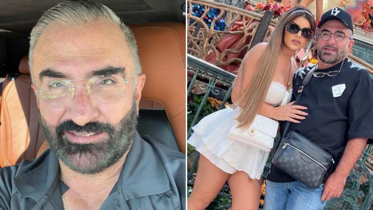 Vicente Fernández Jr. y su esposa Mariana González