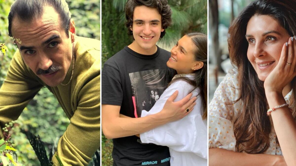 Los hijos de Mayrín Villanueva y Jorge Poza están siguiendo los pasos de sus padres en la actuación.