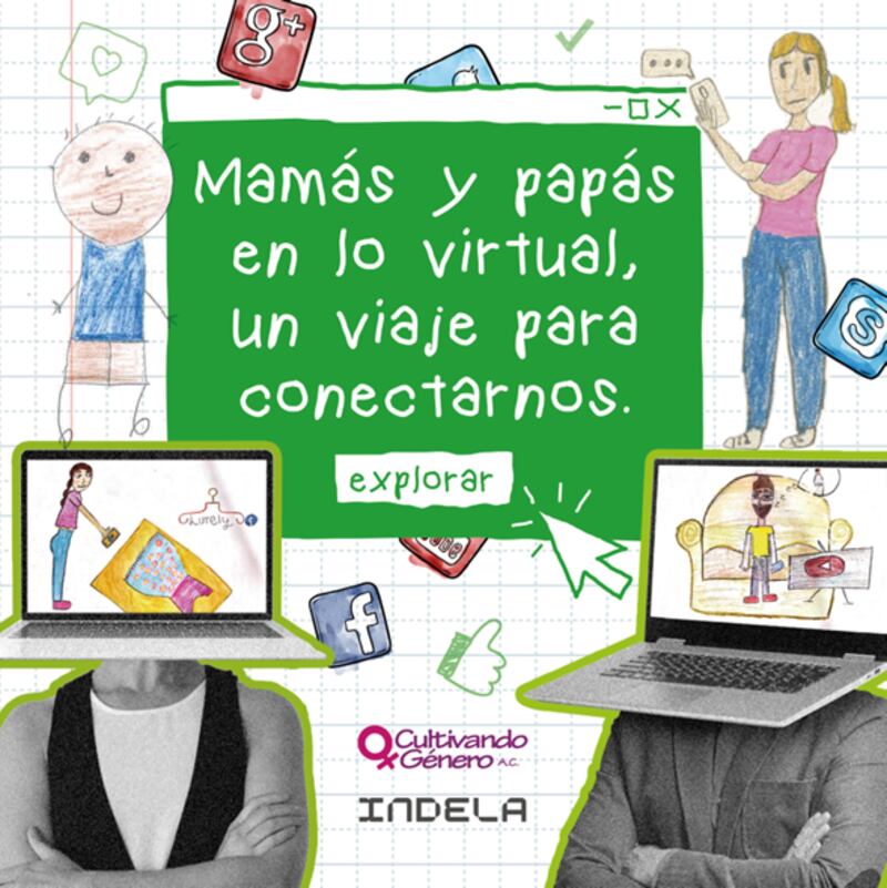 Mamás y papás en lo virtual: un viaje para conectarnos