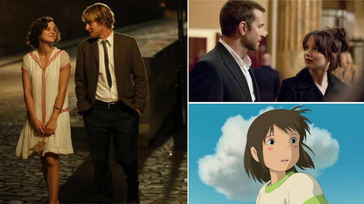 Escenas de Medianoche en París, Los juegos del destino y El viaje de Chihiro