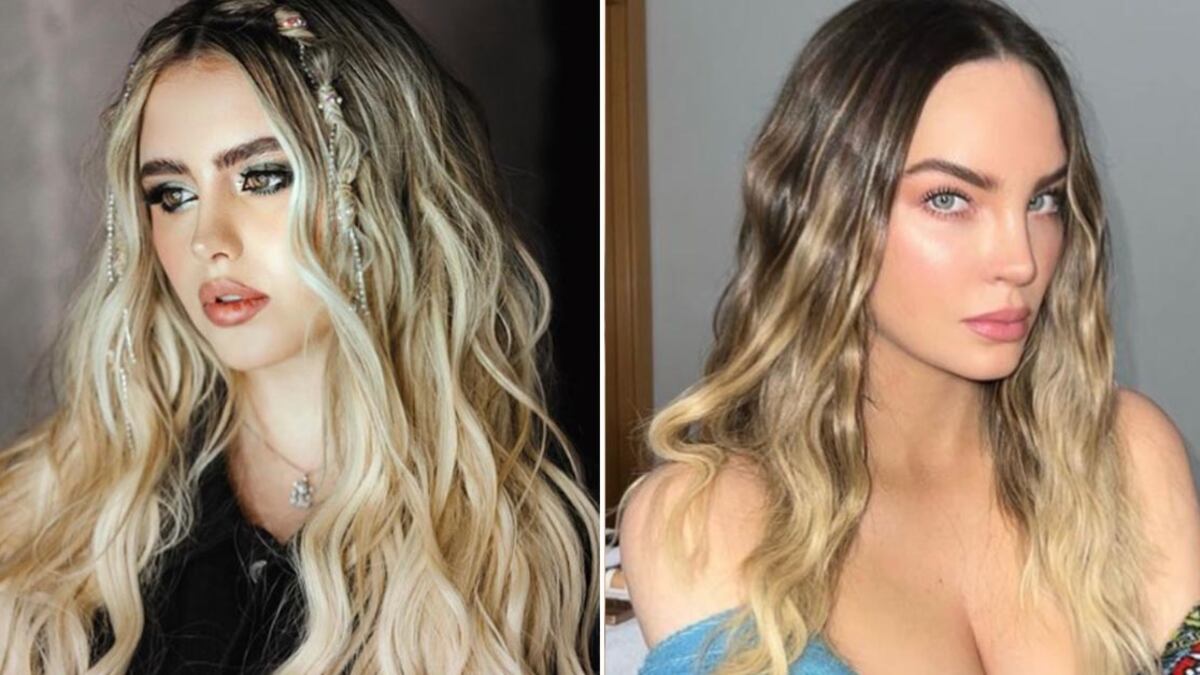 Belinda y Nodal hermana