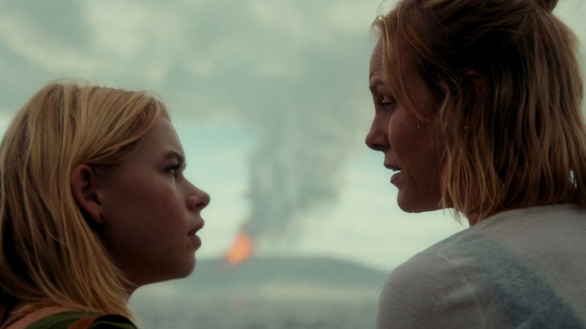 Escena de la serie 'La Palma'