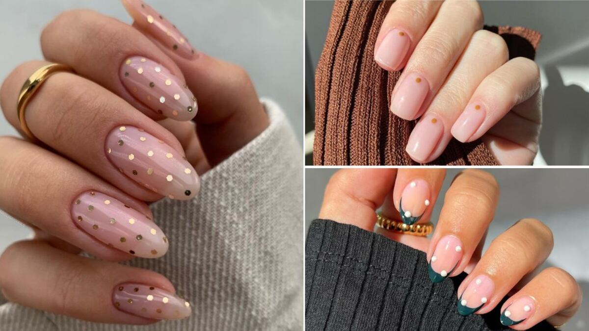 Las 'dot nails' son la última tendencia en cuanto a manicuras para esta temporada primaveral