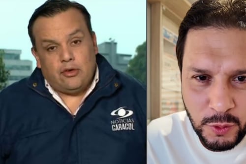 Presentador de ‘Noticias Caracol’ reveló que vio el fantasma mujer después de informar su muerte en el noticiero