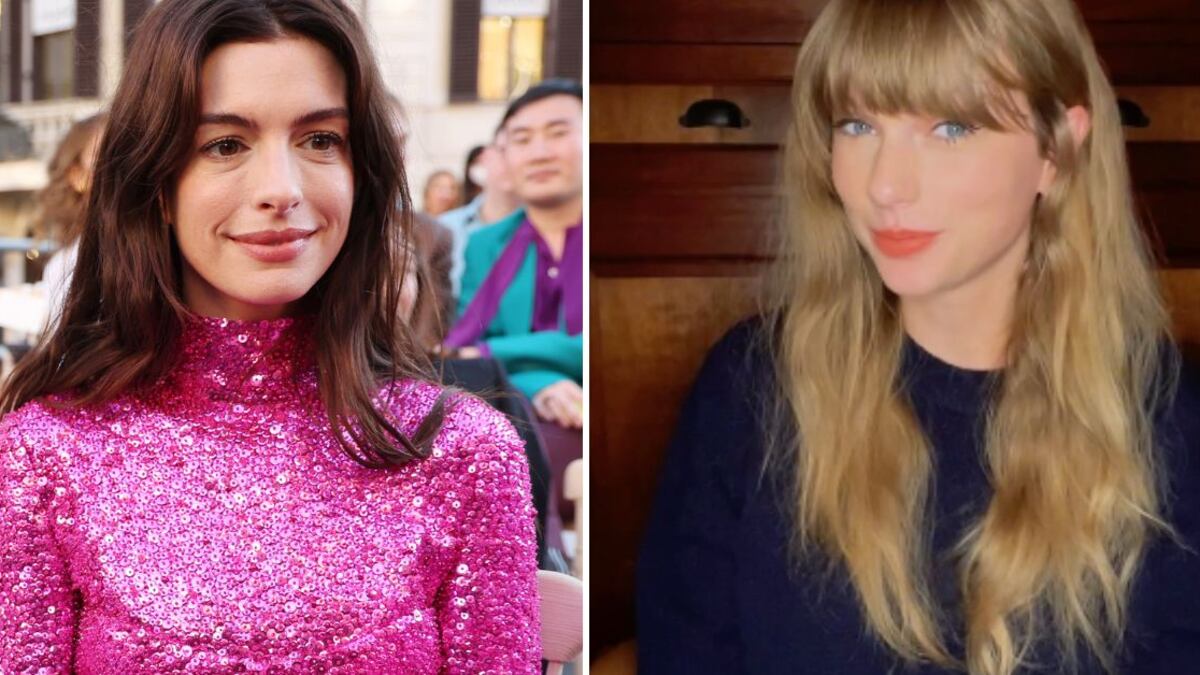 Taylor Swift y Anne Hathaway fans