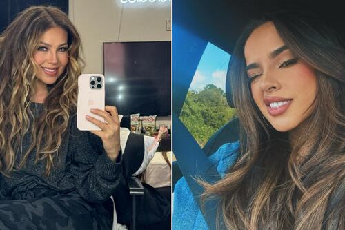 ¿No hubo pelea? Thalía llama mitoteros a los que dicen que discutió con Becky G