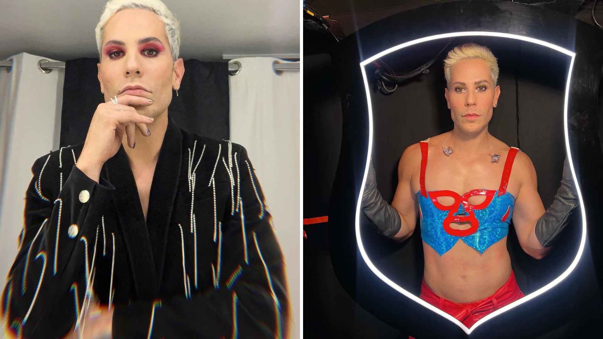 Christian Chávez volvió a desatar un escándalo por la peculiar forma en la que le rindió tributo a la Virgen de Guadalupe.