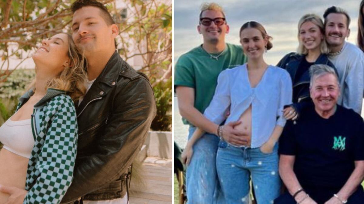 Ya nació el hijo de Mau Montaner y Sara Escobar