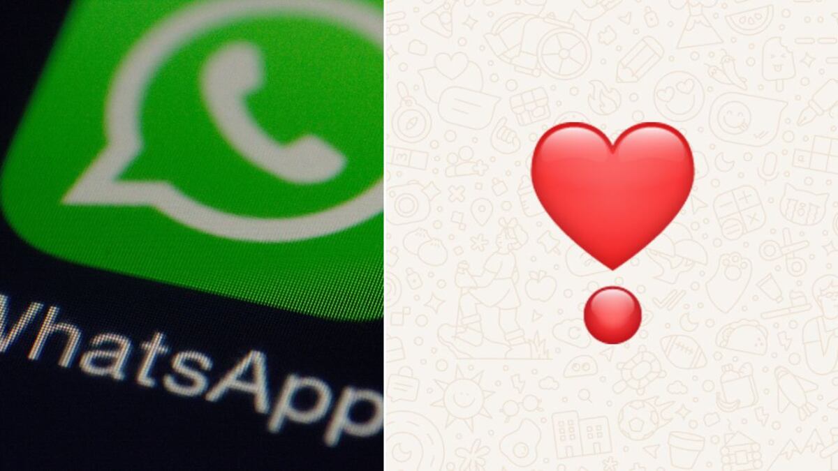 El emoji de corazón con punto abajo es uno de los más misteriosos de WhatsApp