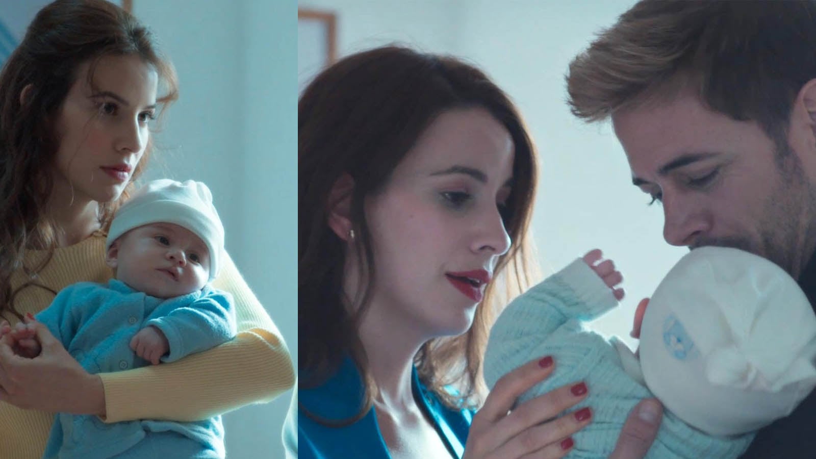 Bebé de Gaviota en Café con aroma de mujer