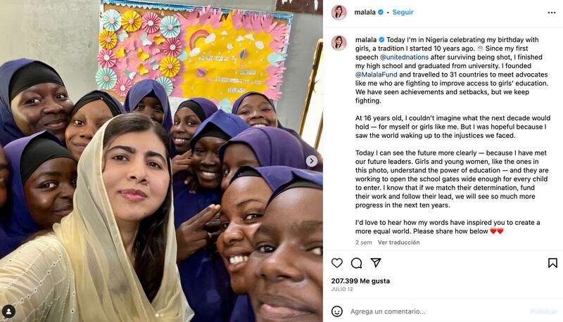 Malala Yousafzai