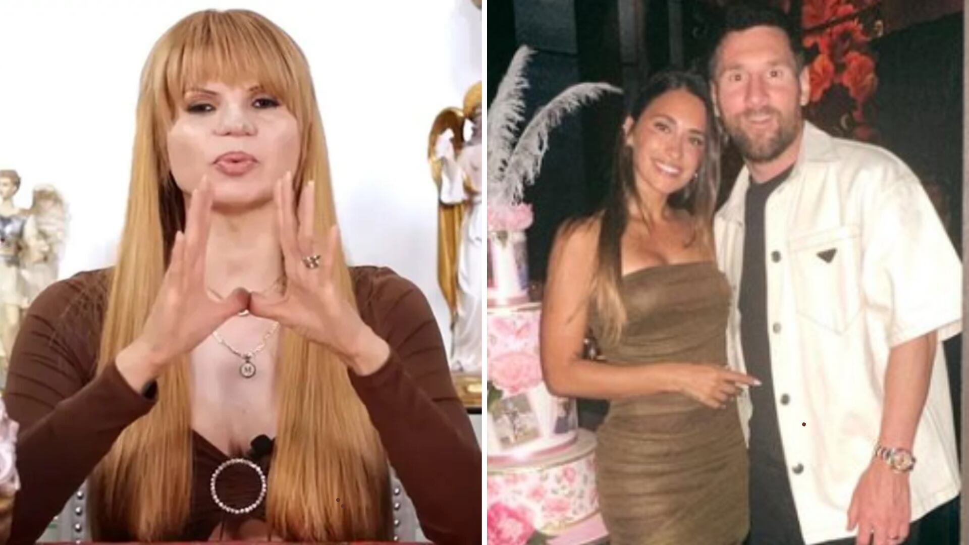 La sorprendente predicción de Mhoni Vidente sobre la relación de Antonela Roccuzzo y Leo Messi que estremeció a todos