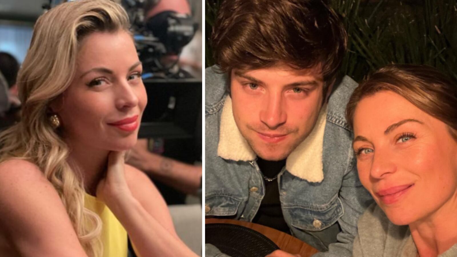 Ludwika Paleta y su hijo