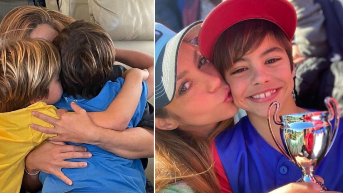 "Ya está grande para besar a su mamá": Shakira comparte entrañable momento junto a sus hijos y este detalle robó las miradas