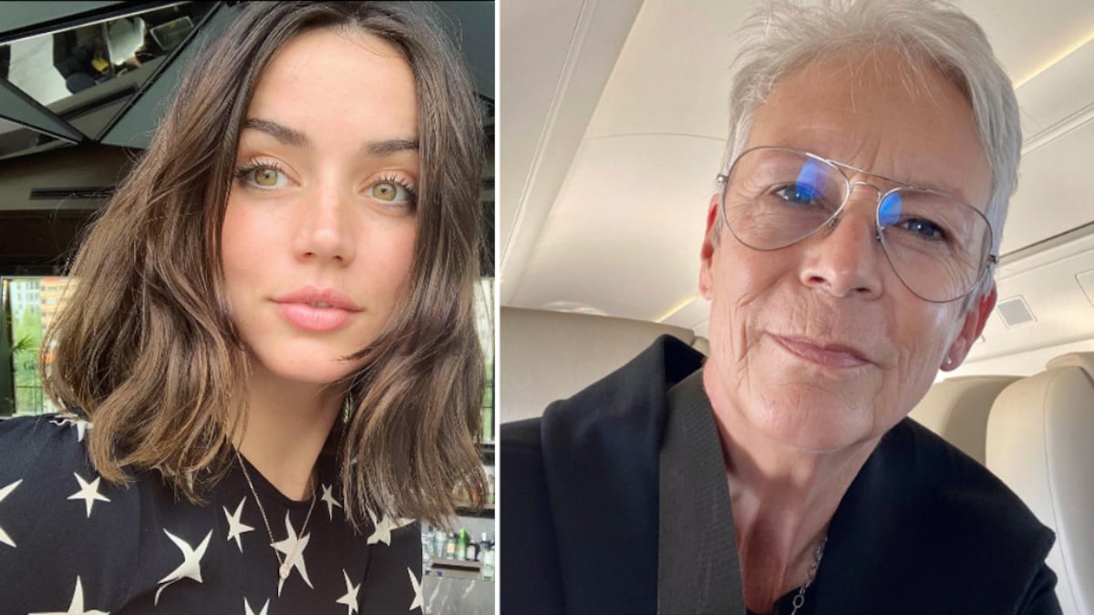 Ana de Armas y Jamie Lee Curtis ahora son grandes amigas.