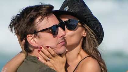 Pampita y Roberto García Moritán