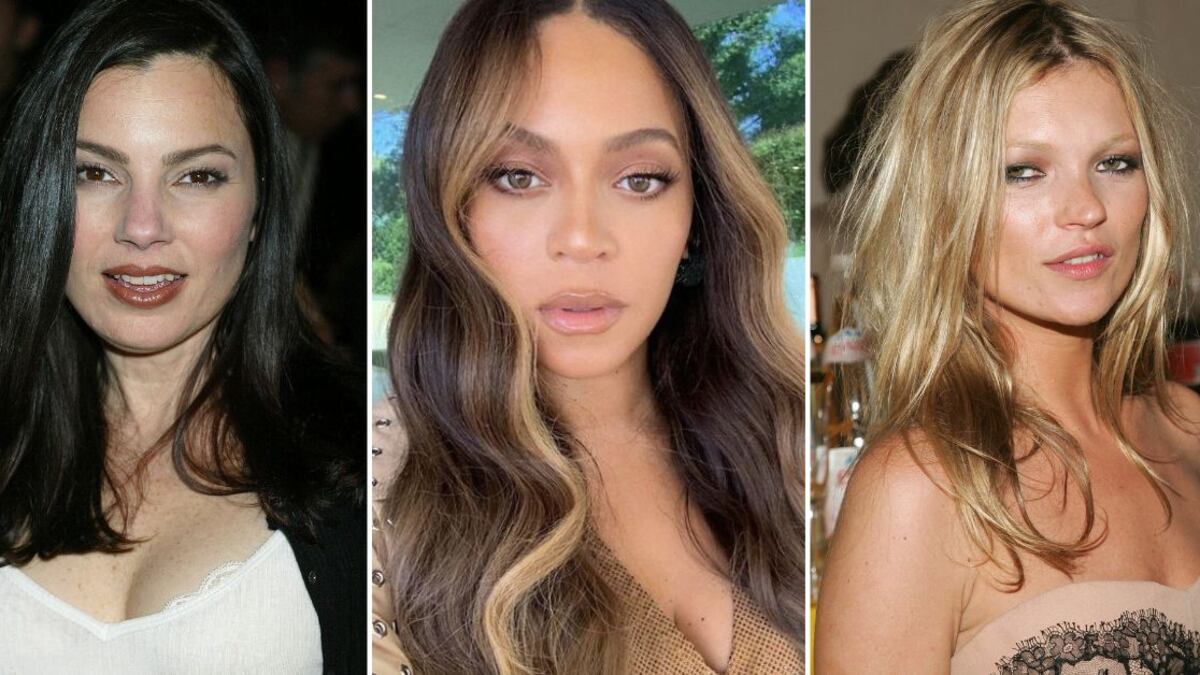 Cabello tintes que envejecen