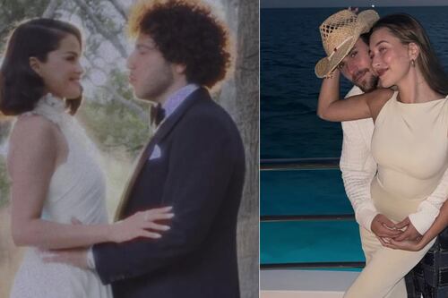El controversial detalle por el que usuarios compararon boda de Selena Gomez con la de Hailey y Justin Bieber
