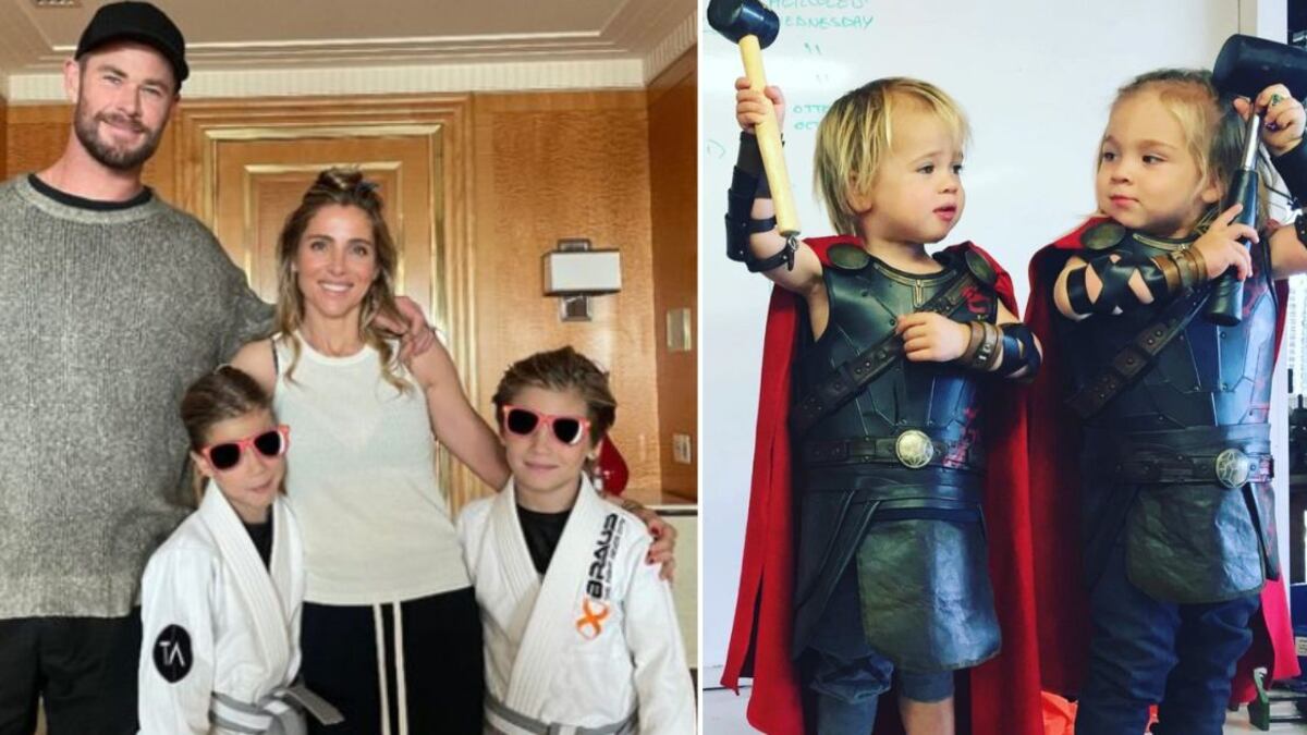 Chris Hemsworth hijos